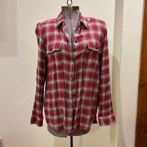 Madewell plaid button-down